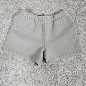 Nike Shorts Mens Large Dark Stucco Gray Textured AOP Jacquard Knit Sweatshorts